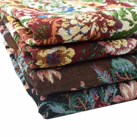 Tapestry Fabric Set – Vintage Floral Patterns