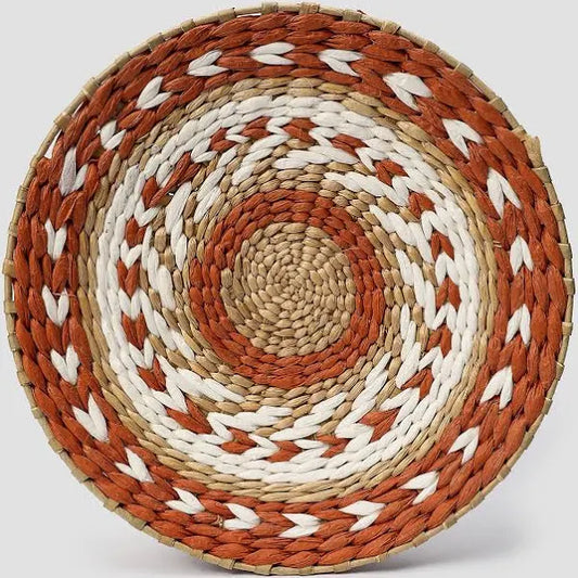 Handwoven Decorative Basket - Natural and Rustic Design